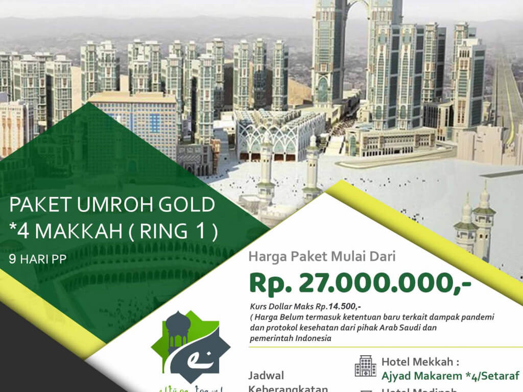 Paket Umroh Gold 4 Makkah (Ring 1)