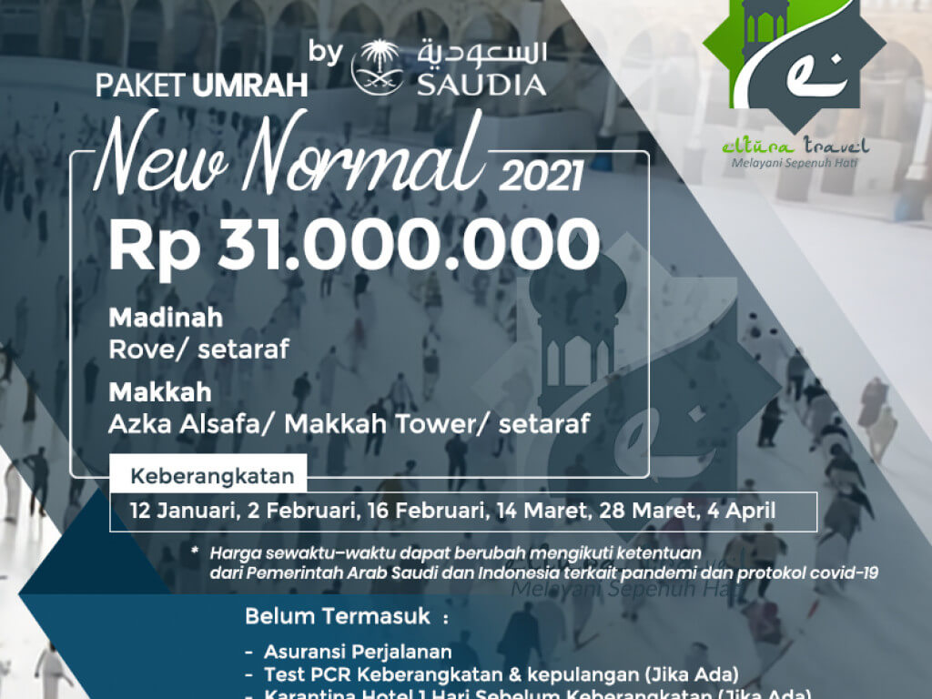 Paket Umrah New Normal 2021 by Saudi Arab