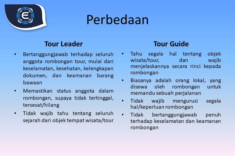 tour leader synonym